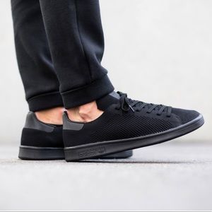 Adidas Original Stan Smith Primeknit Triple Black